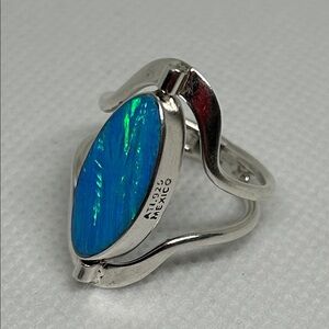 Sterling Silver Reversible Ring